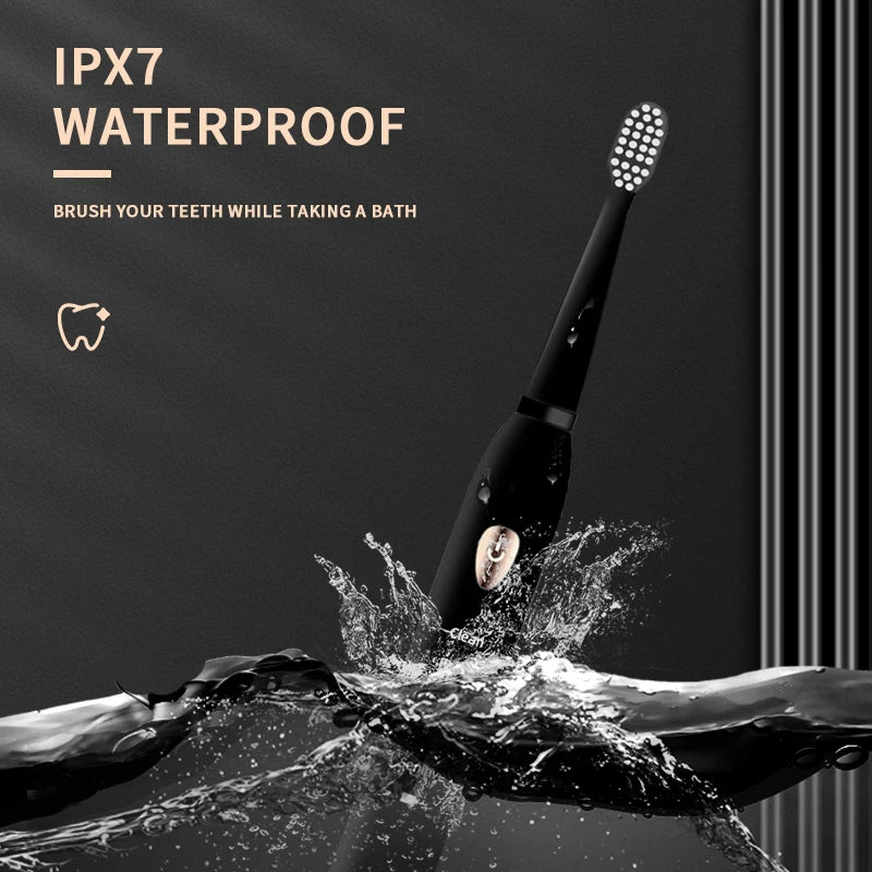 Waterproof Acoustic Electric Toothbrush
