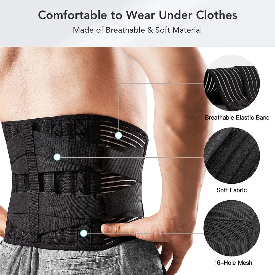 Breathable Anti-skid Spine Lumbar Support Belt