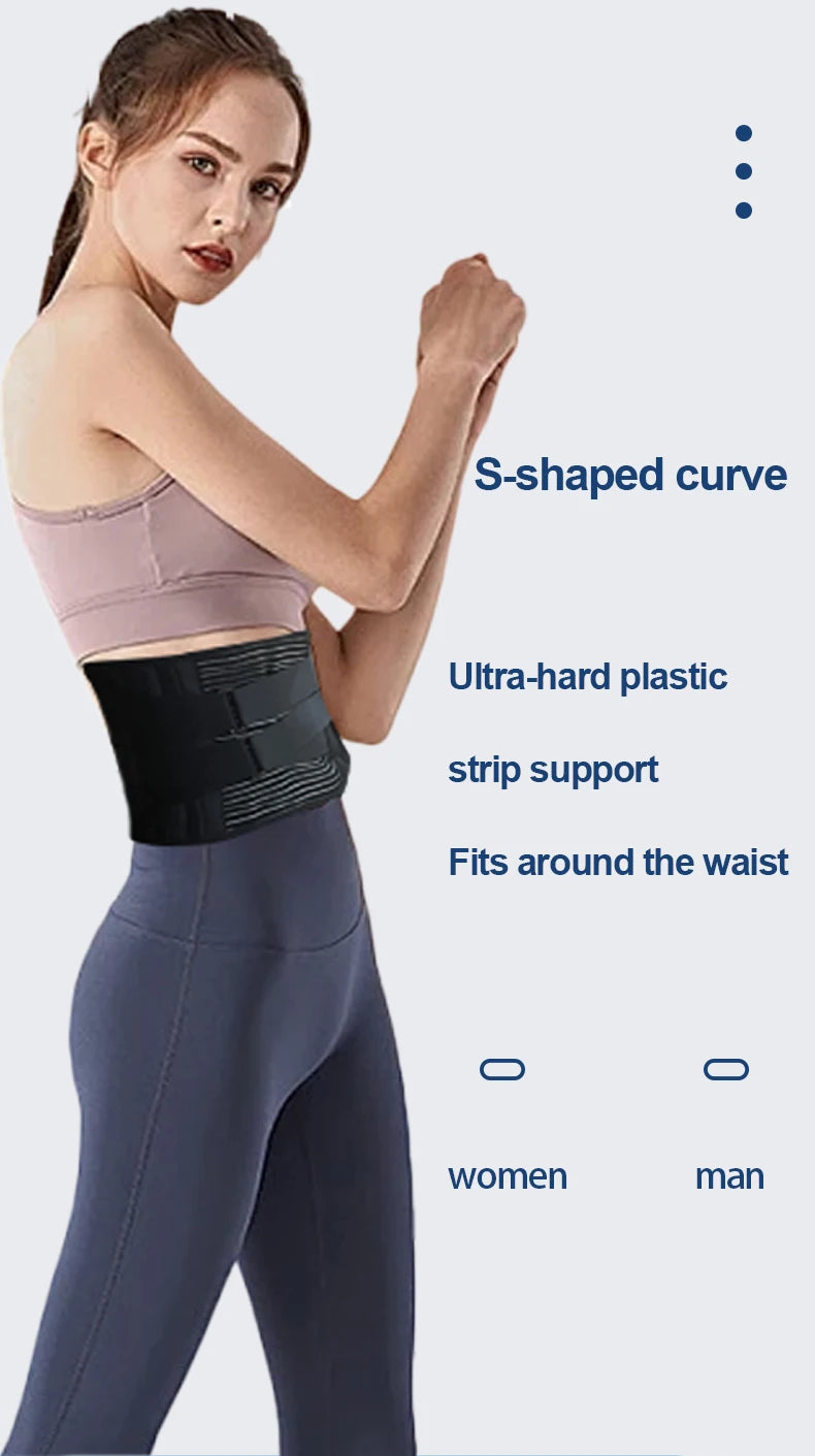 Breathable Anti-skid Spine Lumbar Support Belt
