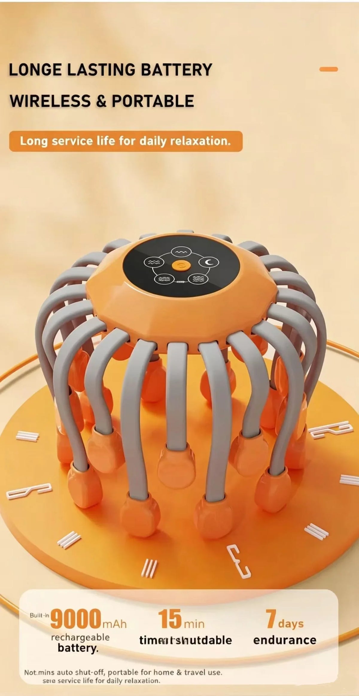 Relaxation Wireless Vibration Scalp Scratcher