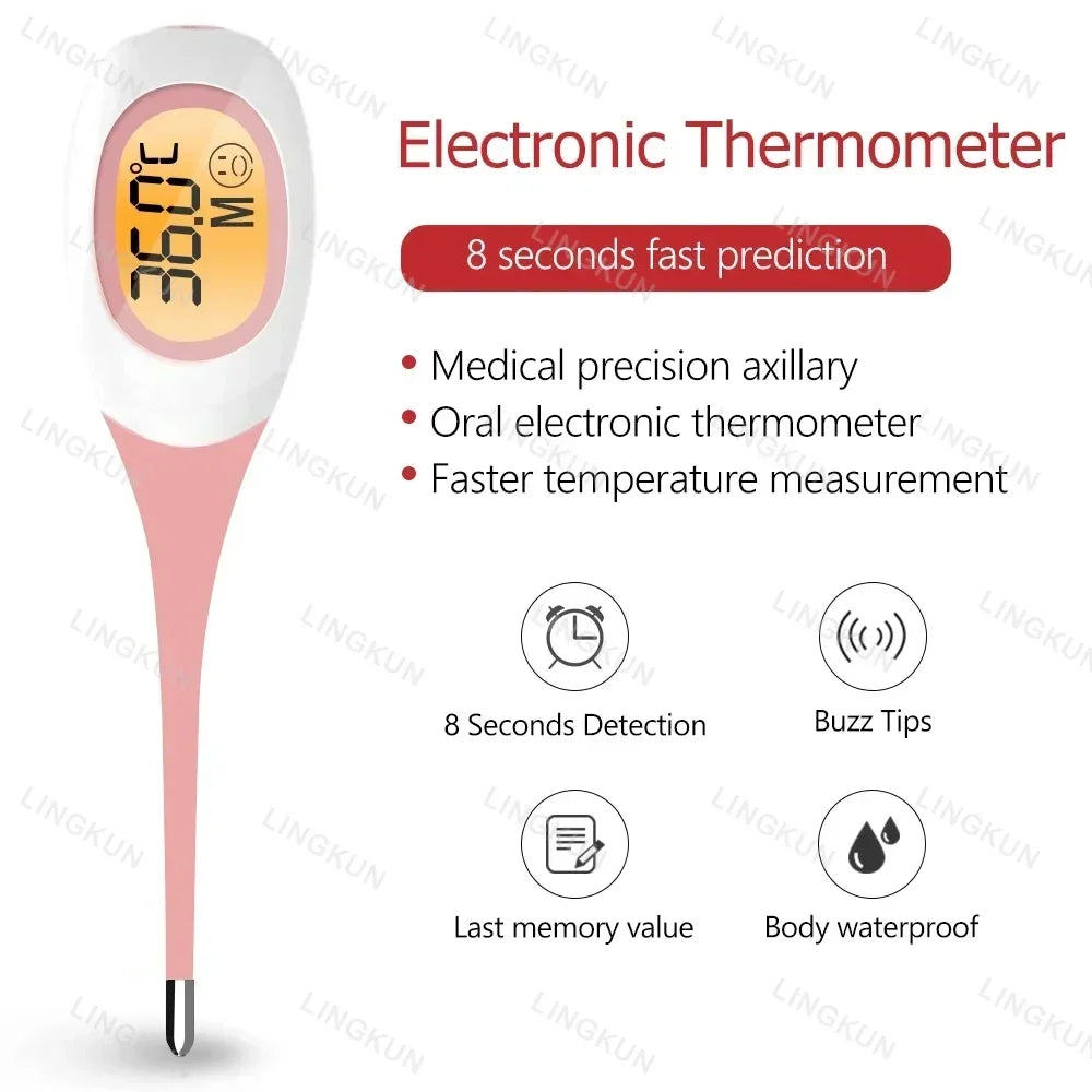 Silicone Fast 8S Digital Thermometer