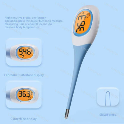 Silicone Fast 8S Digital Thermometer
