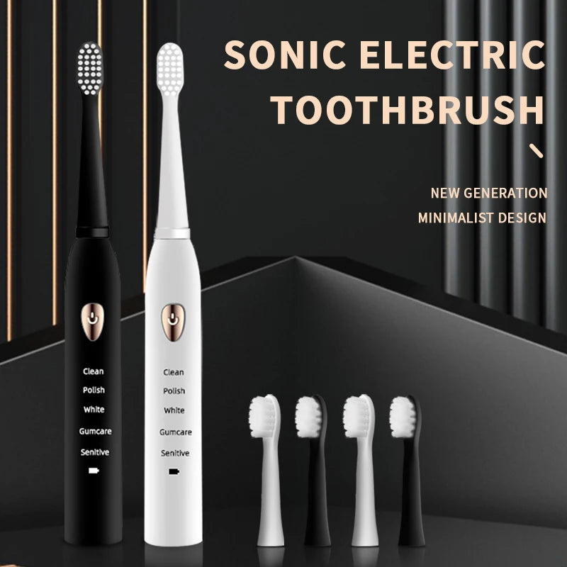 Waterproof Acoustic Electric Toothbrush