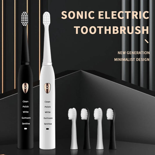 Waterproof Acoustic Electric Toothbrush