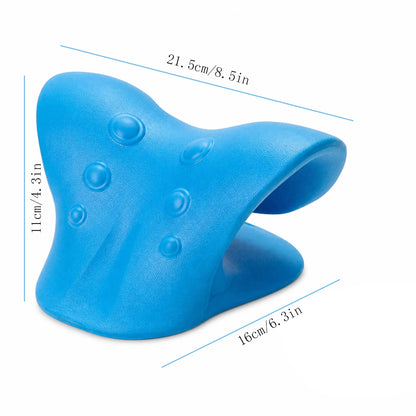 Neck Stretcher Relaxer Cervical Chiropractic Traction Pillow