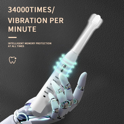 Waterproof Acoustic Electric Toothbrush