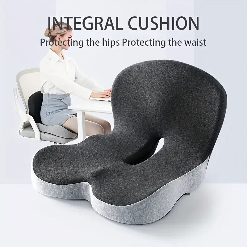 Ergonomic Lumbar Back Support Seat Cushion