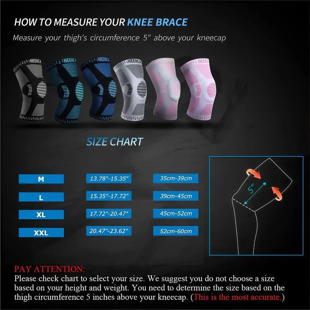 Sport Compression Knee Support Brace