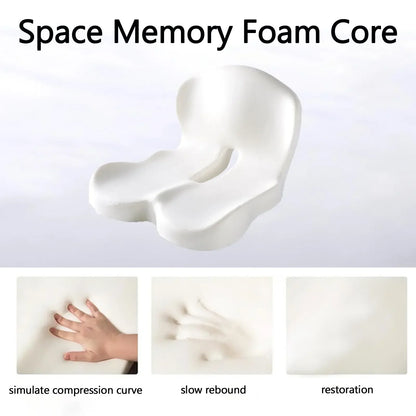 Ergonomic Lumbar Back Support Seat Cushion