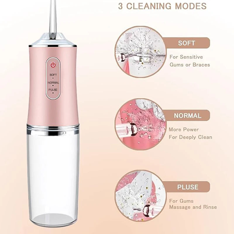 Portable Oral Irrigator Water Flosser