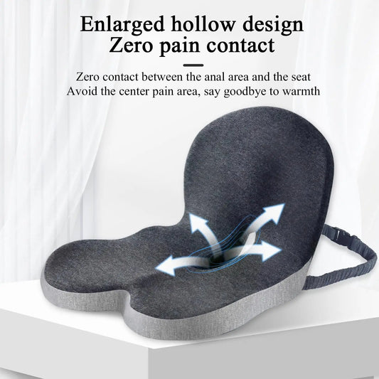 Ergonomic Lumbar Back Support Seat Cushion