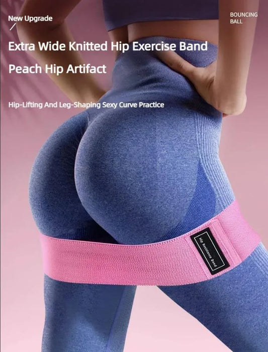 3Pcs Fabric Resistance Hip Booty Bands