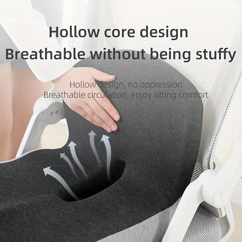 Ergonomic Lumbar Back Support Seat Cushion